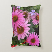 Échinacée fleurs de cone violet accent coussin (Devant(Vertical))