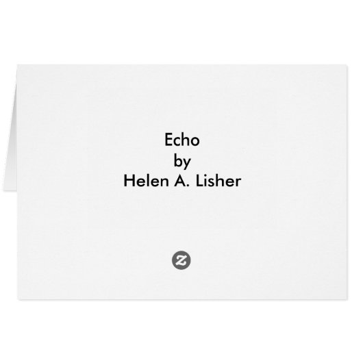 Echo (Achterkant Horizontaal)