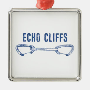 Echo Cliffs California Klimmen Quickdraw Metalen Ornament