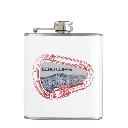 Echo Cliffs California Rock Climbing Karabiner Heupfles (Voorkant)
