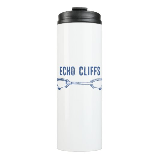 Echo Cliffs California Rock Climbing Quickdraw Thermosbeker (Voorkant)