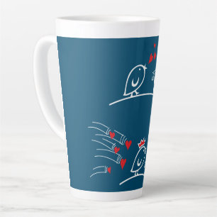 ECHO - Comic Birds Tweetlercools 2 Latte Mok