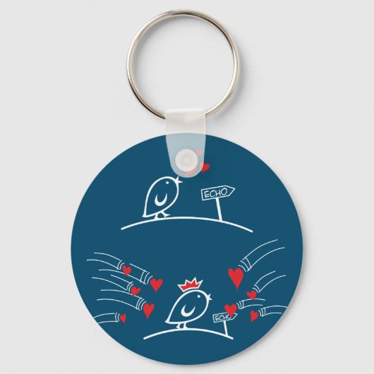 ECHO - Comic Birds Tweetlercools 2 Sleutelhanger (Voorkant)