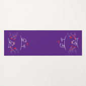 ECHO - Comic Birds Tweetlercools 2 Yogamat (Achterkant (horizontaal))