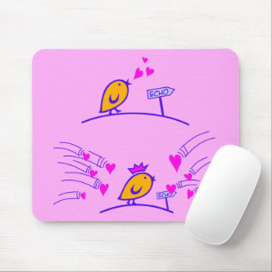 ECHO - Comic Birds Tweetlercools 3 Muismat