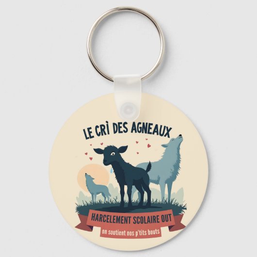 Echo Contre l’Oppression - Badge #BalanceTonTyra Sleutelhanger (Voorkant)
