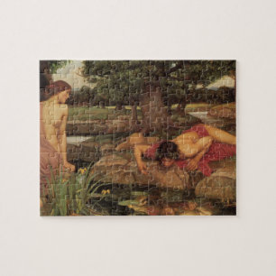 Echo en Narcissus fijne kunst Legpuzzel