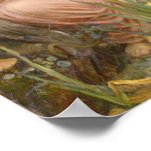 Echo- en Narcissus van pre-Raphaelite Poster (Hoek)