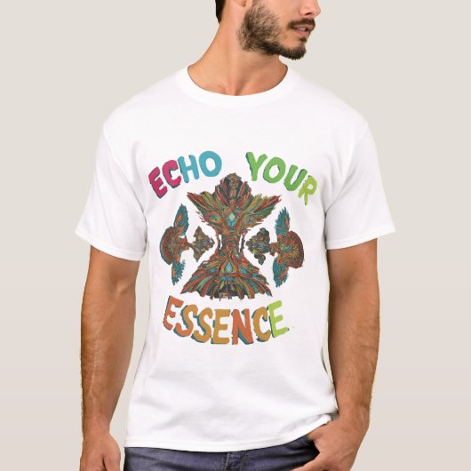 Echo je essentie t-shirt (Voorkant)