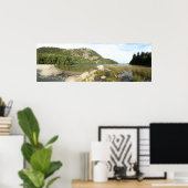 Echo Lake Beach in Acadia National Park Poster (Thuiskantoor)