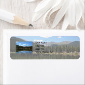 Echo Lake Mt Evans Colorado Etiket (Insitu)