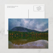 Echo Lake New Hampshire Briefkaart (Voorkant / Achterkant)