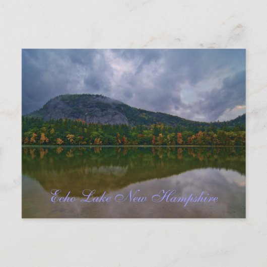 Echo Lake New Hampshire Briefkaart (Voorkant)