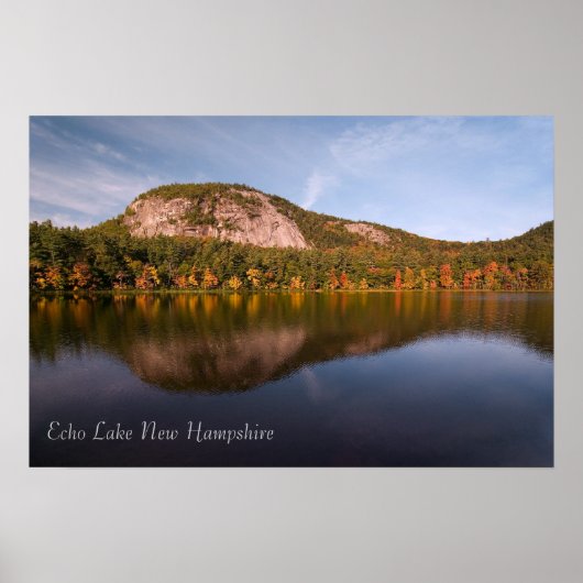 Echo Lake New Hampshire Print (Voorkant)