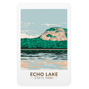 Echo Lake State Park New Hampshire  Magneet