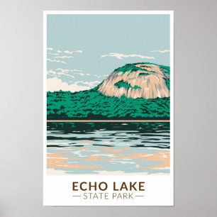 Echo Lake State Park New Hampshire  Poster