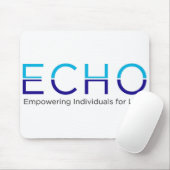 ECHO-Logo Muismat (Met muis)