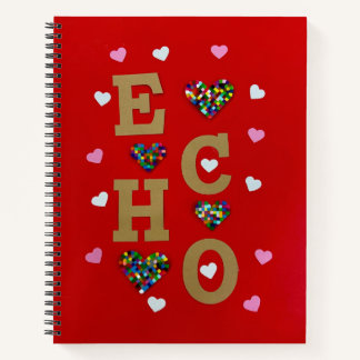 ECHO LOVE spiral notebook Notitieboek