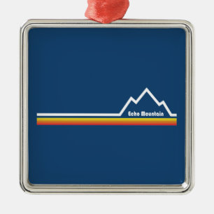 Echo Mountain Colorado Metalen Ornament