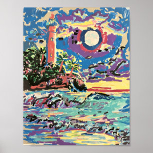 ECHO Poster vuurtoren