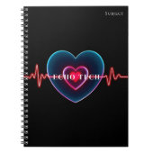 Echo Tech | Heartbeat | EKG Notitieboek (Voorkant)