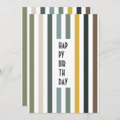 Echo Trails Aangepaste Kaart – Blauw/Groene Tint S (Voorkant / Achterkant)