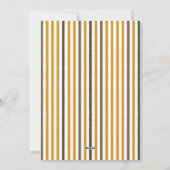 Echo Trails Custom Kaart – Mosterdstrepen (Achterkant)