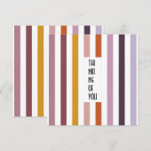 Echo Trails Custom Kaart – Roze tinten Strepen (Voorkant / Achterkant)