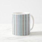 Echo Trails Nom Personnalisé Mug - Bleu/Bleu (Devant droit)