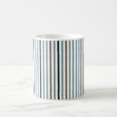Echo Trails Nom Personnalisé Mug - Bleu/Bleu (Centre)
