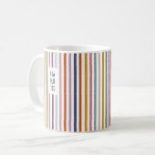 Echo Trails Nom Personnalisé Mug - Multicolore (Devant gauche)