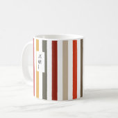 Echo Trails Nom Personnalisé Mug - Teintes de Terr (Devant gauche)