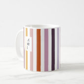 Echo Trails Nom Personnalisé Mug - teintes roses (Devant gauche)