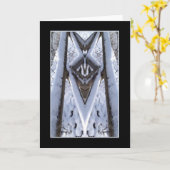 Echo van de Sneeuw Behandelde Kaart van de Brug (Gele Bloem)