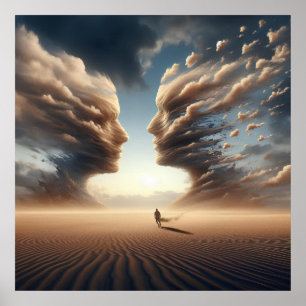 Echoën tussen ons poster