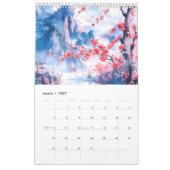 Échoes de l'Orient – Calendrier d'art de paysages (Mar 2027)