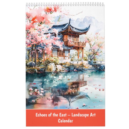 Échoes de l'Orient – Calendrier d'art de paysages (Protection)