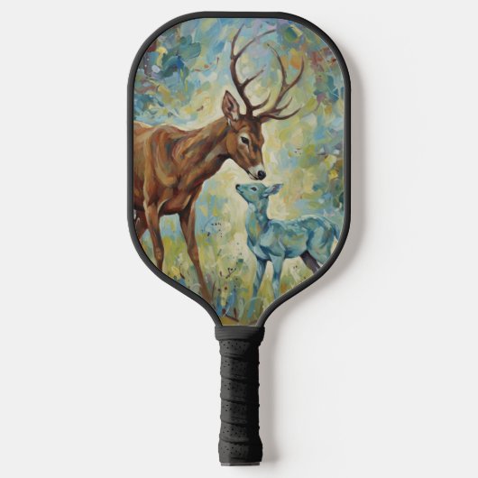 Echoes of Antlers and Light Pickleball Paddle (Voorkant)