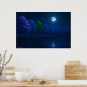 Echoes of Dusk Landscape Poster (Keuken)