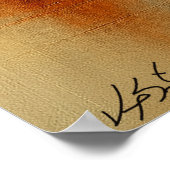 Echoes of Emberlight Landscape Poster (Hoek)