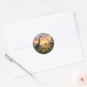 Echoes Of The Ancient World -  Ronde Sticker (Envelop)