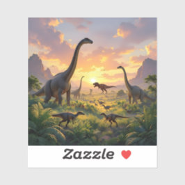 Echoes Of The Ancient World - Square Vinyl Sticker