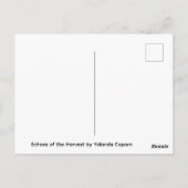 Echoes of the Harvest Briefkaart (Achterkant)