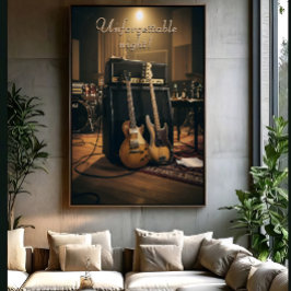 Echoes of the Stage Canvas Afdruk