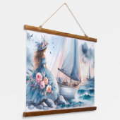 Echoes of the Tide Hangend Wandkleed (Gebogen)