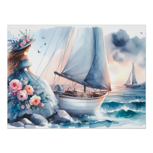 Echoes of the Tide Perfect Poster (Voorkant)