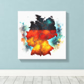 echoes of unity canvas afdruk (Insitu (Houten vloer))