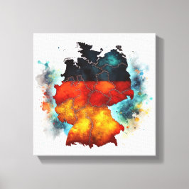 echoes of unity canvas afdruk