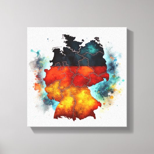 echoes of unity canvas afdruk (Voorkant)