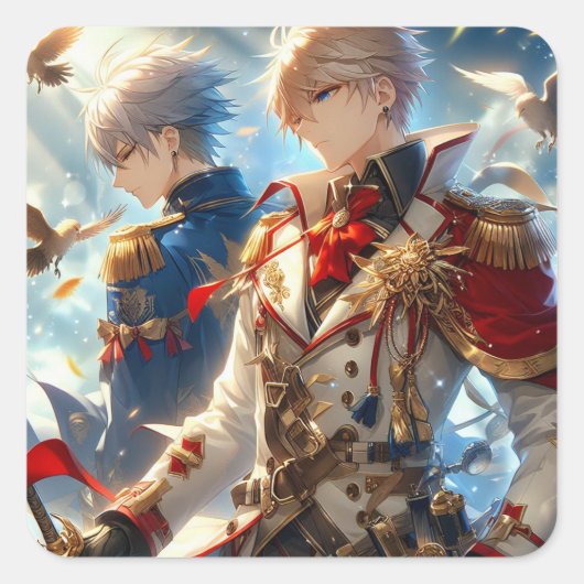 Echoes of War: het gefluister van de vrede Vierkante Sticker (Voorkant)